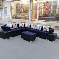 مبل ال دسته دوبل|مبلمان خانگی و میز عسلی|مشکین‌دشت, |دیوار