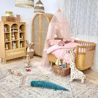 تخت خواب نوزاد دراورکمد ویترین کودک سیسمونی سرویس