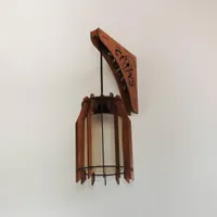 لوستر دیواری چوبی مدل سپیدار، دیوارکوب فانتزی|چراغ خواب و آباژور|تهران, شهرک ولیعصر|دیوار
