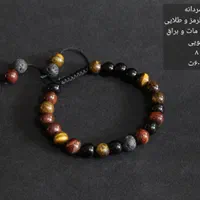 ۷عدد دستبند سنگی مردانه