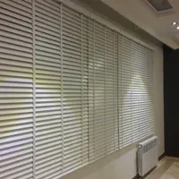 پرده کرکره چوبی زبرا فروش عیدانه پرده پانچی آماده|پرده، رانر، رومیزی|قم, بلوار امین و ساحلی|دیوار