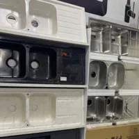 اجاق گاز استیل شیشه مشکی و سفید هود مدل ۷۹۴۲۹۰|اجاق گاز و لوازم برقی پختوپز|رشت, رشتیان|دیوار