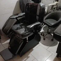 صندلی ارایشگاهی اپن نیم ست اداری صندلی گردان ترولی