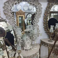 اینه و کنسول  طلا|بوفه، ویترین، کنسول|شیراز, جانبازان|دیوار