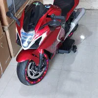 موتورشارژی سایز بزرگ دوموتورمتالیک کیلو متر دار|اسباببازی بچه|کرج, گلشهر|دیوار