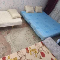 تخته خواب و تشک دوعدد تک ویک دونفره|حراج|اصفهان, شیخ طوسی|دیوار