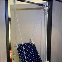 تاب گهواره ای بانوج کودک ۴ چوب ریلکسی راحت سیسمونی|اسباب‌بازی بچه|مشهد, عبادی|دیوار