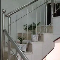 نرده و حفاظ استیل مدرن با ضمانت نصب و رنگ|خدمات پیشه و مهارت|شهرکرد, |دیوار