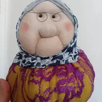 عروسک ننه بابا دستسازو.جای سوئیچی وفرشتههای مکرومه|اسباب‌بازی بچه|رشت, فخب|دیوار