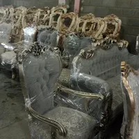 مبل کلاسیک استیل9نفره سلطنتی(افسون اصلی2)|مبلمان خانگی و میز عسلی|تهران, یافت‌آباد|دیوار