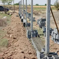 پایه بتونی فنس کشی|خدمات پیشه و مهارت|قرچک, حسنک|دیوار