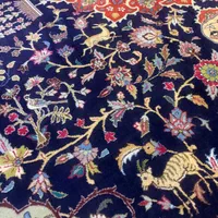 فرش دستبافت لچک ترنج تبریز ۱۲ متری (رنگ گیاهی)|فرش|تهران, گاندی|دیوار