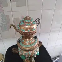 سماور عتیقه مسی|صنایع دستی و سایر لوازم تزئینی|تهران, فاطمی|دیوار