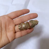 ست کامل گردنبند و انگشتر سیا قلم و طلا روس|بدلیجات|سرپل ذهاب, |دیوار