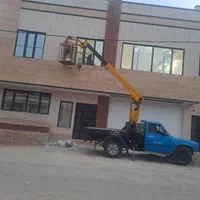 نیسان جرثقیل دکل بلندجرثقیل نیسانی سبد نفر بر|خدمات حمل و نقل|یزد, |دیوار