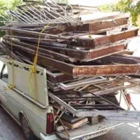 ضایعات درب و پنجره آهنی و آلمینیوم