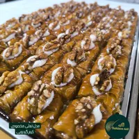 تولید انواع باقلوا استانبولی و رشته ای و خمیر|خوردنی و آشامیدنی|تهران, خاک سفید|دیوار