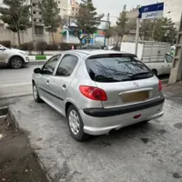 پژو 206 تیپ ۶ tu5 اتومات سالم سالم