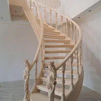 کاور پله و نرده چوبی، پلای وود و روکش چوب