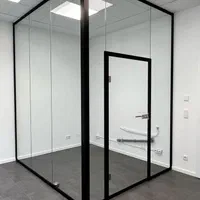 پارتیشن های شیشه ای آلومینیوم|دفتر کار|تهران, الهیه|دیوار