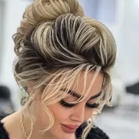 ارایشگاه زنانه کراتین رنگ مو لایت شینیون عروس ناخن|خدمات آرایشگری و زیبایی|رشت, دروازه لاکان|دیوار