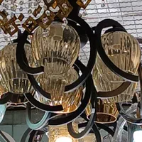 آو.یز سالن مدل فنری|لوستر و چراغ آویز|شیراز, گلکوب|دیوار