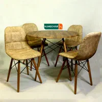 میز و صندلی غذاخوری پارچه ای مدل هیوا تشک دوبل|میز و صندلی غذاخوری|ارومیه, |دیوار