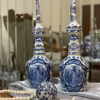 جفت تنگ نیزه قلم ابی انگلیس|صنایع دستی و سایر لوازم تزئینی|تهران, بازار|دیوار