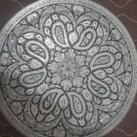 سینی مسی کار دست قدیمی|صنایع دستی و سایر لوازم تزئینی|کرج, حصارک|دیوار