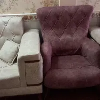 مبل راحتی ۸ نفره در حد نو|مبلمان خانگی و میز عسلی|خرمدره, |دیوار