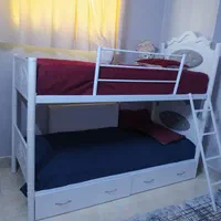 تخت خواب دو طبقه لمسه