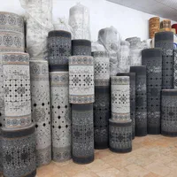** کناره گلیم دودی و نقره ای **
