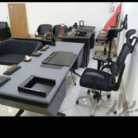میز مدیریت مدرن نیم ست ومبلمان اداری مدرن|دفتر کار|اصفهان, رهنان|دیوار