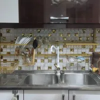 ابچکان پشت پنجره ای و سطل زباله داخل کابینتی|آب‌چکان و نظم‌دهنده ظروف|تهران, شهرک ولیعصر|دیوار