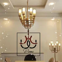 جشنواره فروش فوقالعاده کارخانه روما لوستر فردیس|لوستر و چراغ آویز|فردیس, منظریه|دیوار
