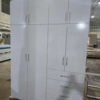 کمددیواری.کمد دیواری باکسی سفید ۴