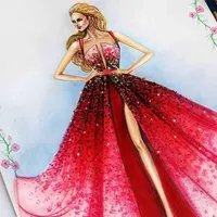 آموزش طراحی لباس و دوخت لباس شب