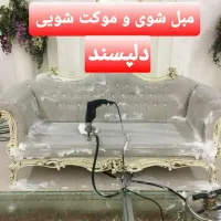به یک همکار خانم در مجموعه مبلشویی