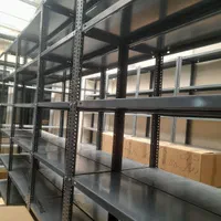 خریدار/ فروش فلزی/ قفسه طوسی انباری پایه کد ۱۱