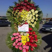 سفارش پایه گل تاج گل درباری سه طبقه|خدمات پذیرایی، مراسم|تهران, دهکده المپیک|دیوار