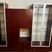 بوفه تمام mdf ۵ تکه الومینیم اصل متراکم|بوفه، ویترین، کنسول|تهران, ظفر|دیوار