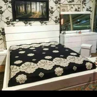 تخت خواب های زرین مخمل|تخت و سرویس خواب|گلبهار, |دیوار