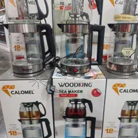 چایساز روهمی woodking پیرکس چای ساز با ضمانت شرکتی|سماور، چای‌ساز، قهوه‌ساز|مشهد, طلاب|دیوار