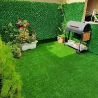 چمن مصنوعی تایل ترمو چمن.آویز.ریسه برگی و فنس|خدمات باغبانی و درختکاری|اصفهان, دانشگاه اصفهان|دیوار