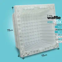 یوبوت اسپیسر قالب های پلیمری تخت و وافل|مصالح و تجهیزات ساختمان|اصفهان, باغ فدک|دیوار