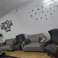 سرویس چوب شیک و نو، میز تلوزیون و کنسول ومبل و تخت|تخت و سرویس خواب|مشهد, کوی المهدی|دیوار