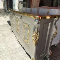 آینه و کنسول نقره طلا|بوفه، ویترین، کنسول|تهران, شهید رجایی|دیوار