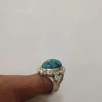 انگشترفیروزه زیبامعاوضه هم باتسبیح آلمان دارم