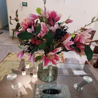 گل رومیزی وارداتی قابل شستشو..