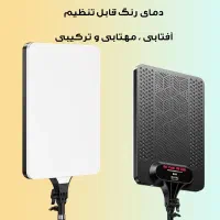 رینگ لایت حرفه‌ای فیلمبرداری وعکاسی ۷۵ وات 24 اینچ|دوربین عکاسی و فیلم‌برداری|رشت, کوی طالقانی|دیوار